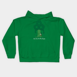 And The Tree Was Happy Kids Hoodie